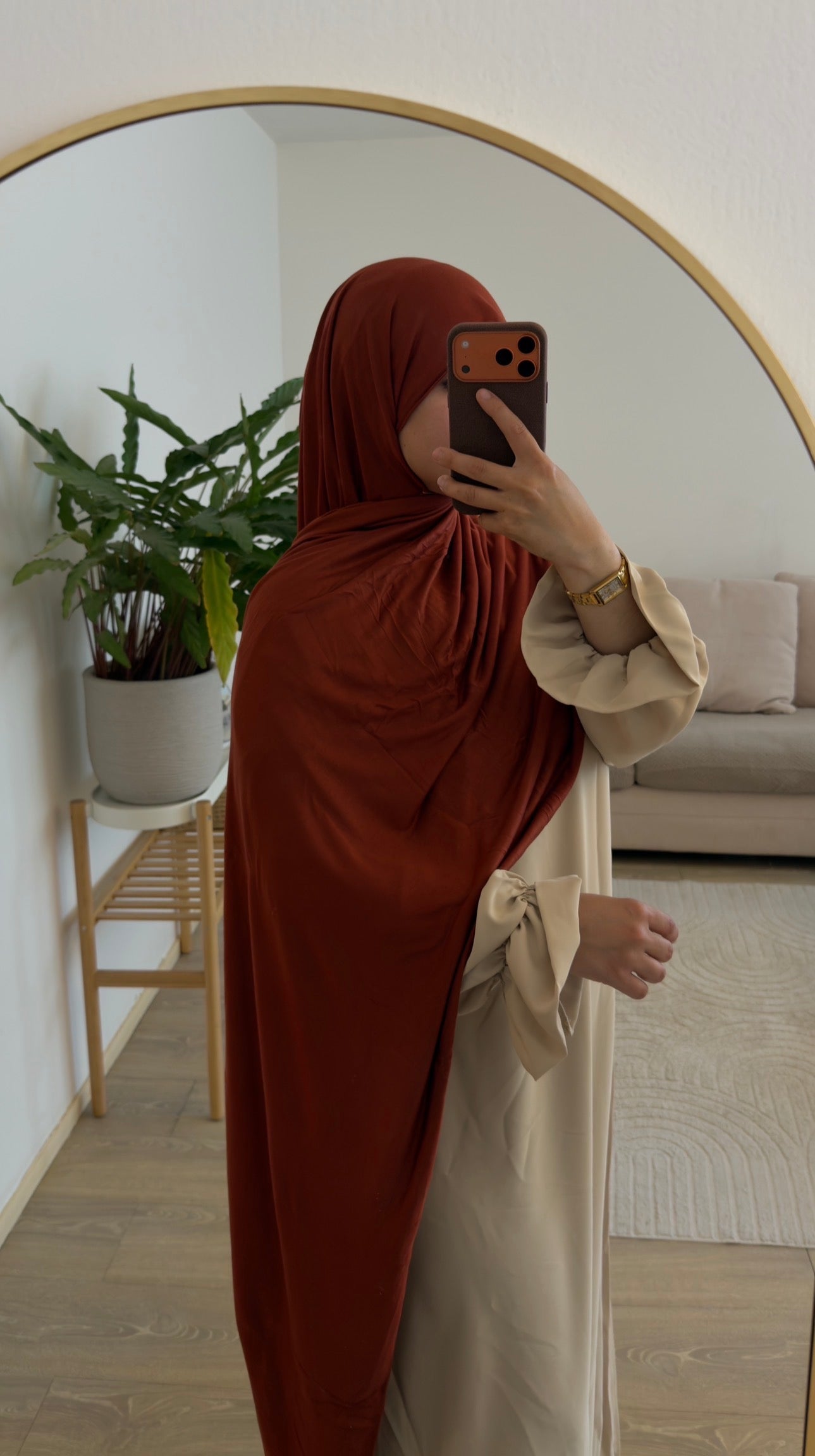 Hijab jersey bambou