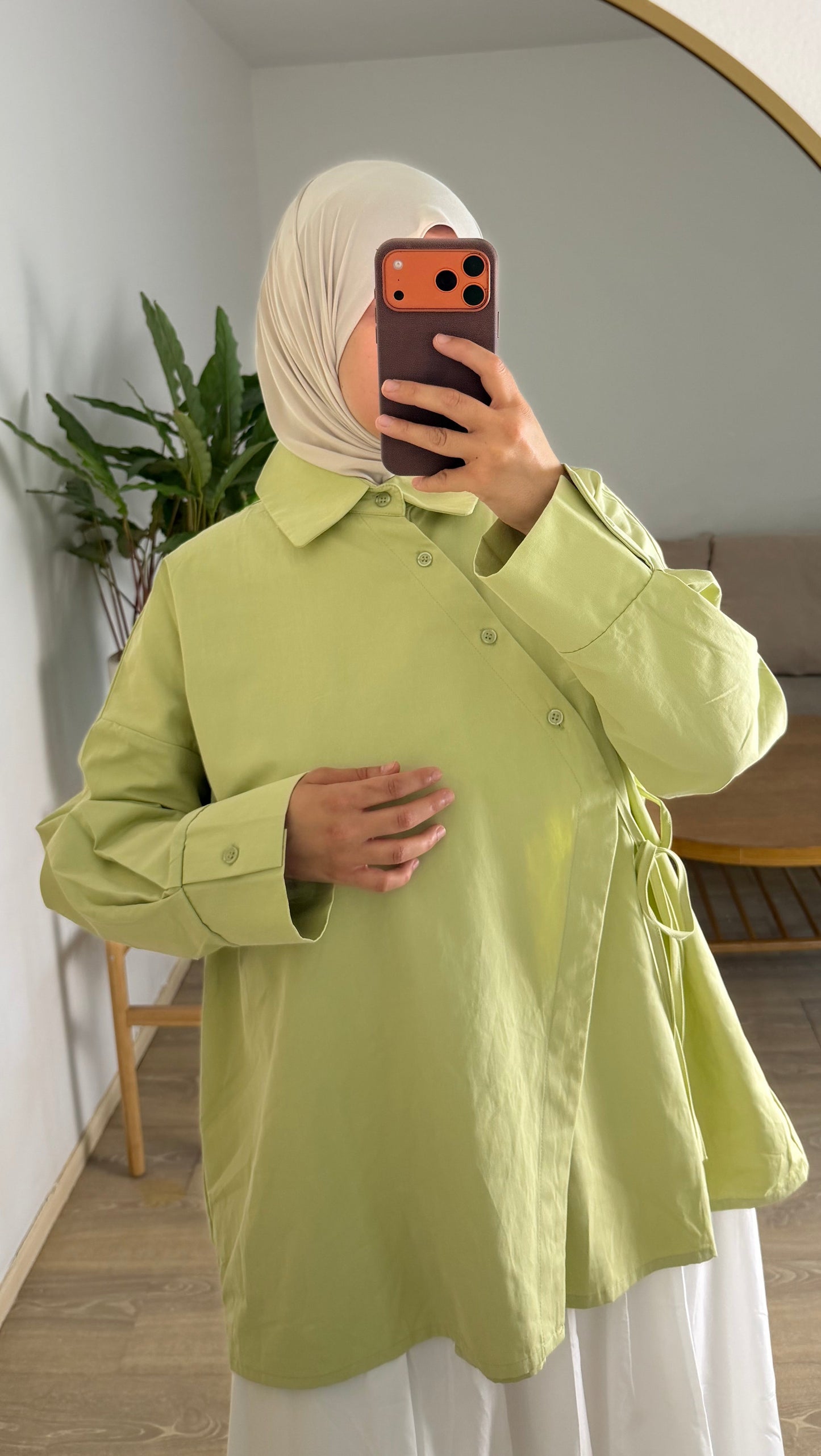 Chemise croisée premium