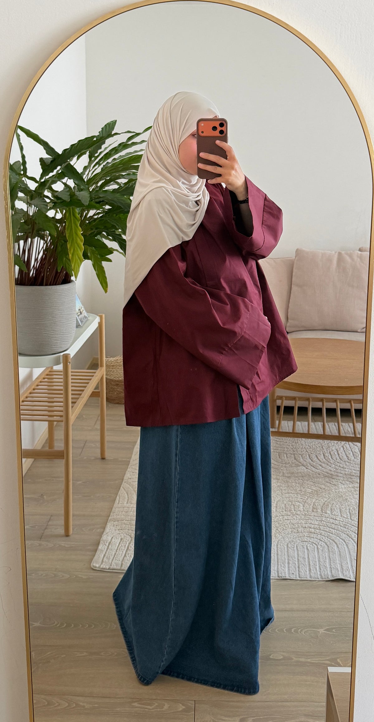 Blouse Mouna - Bordeaux