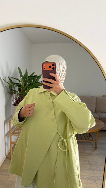 Chemise croisée premium