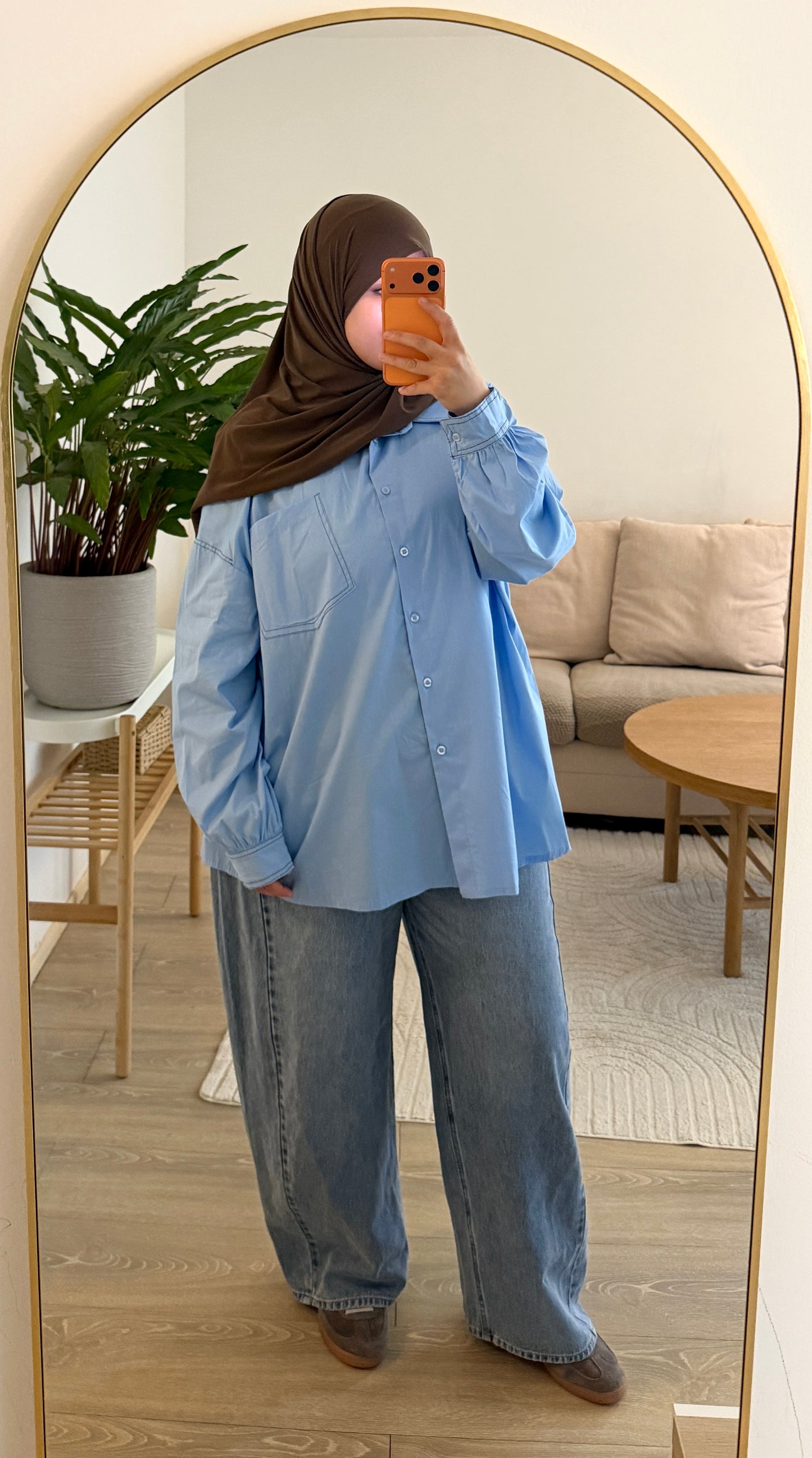 Chemise Coton surpiqure