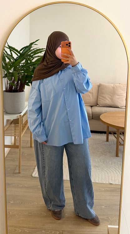 Chemise Coton surpiqure