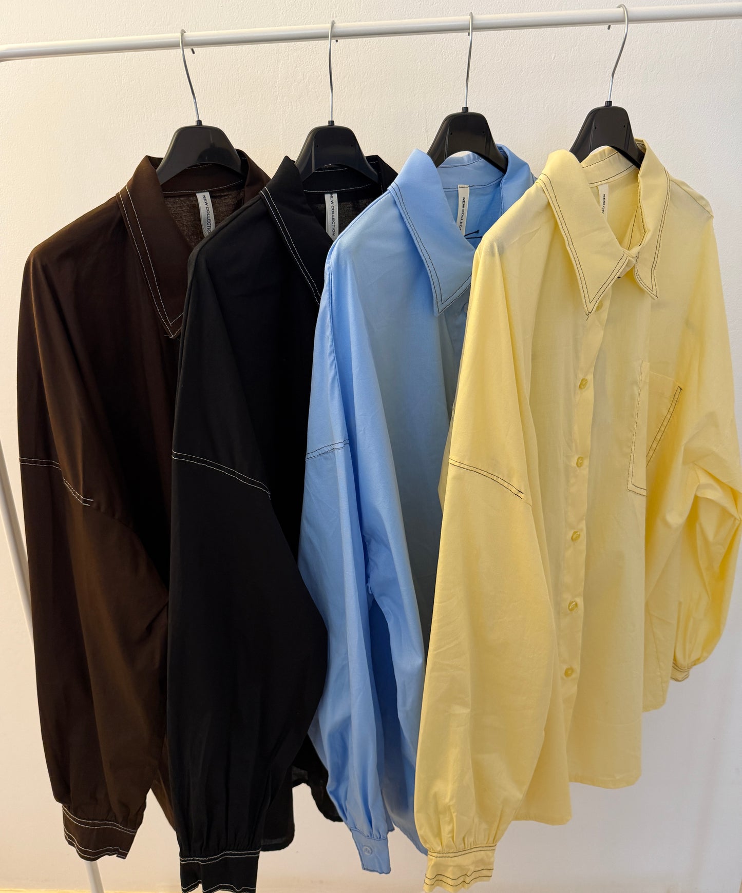 Chemise Coton surpiqure