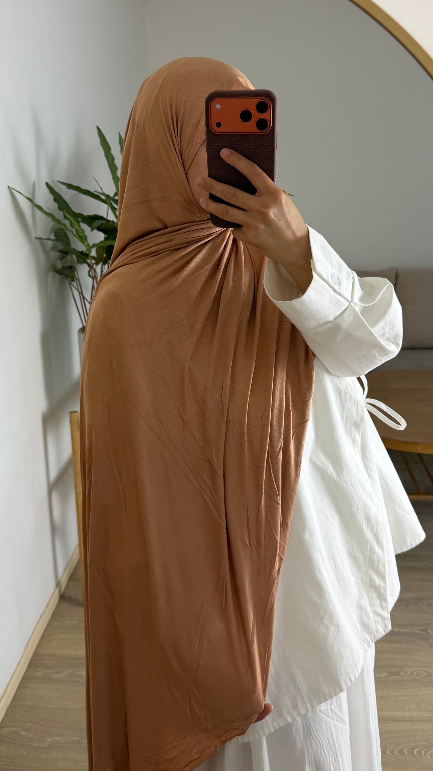 Hijab jersey bambou