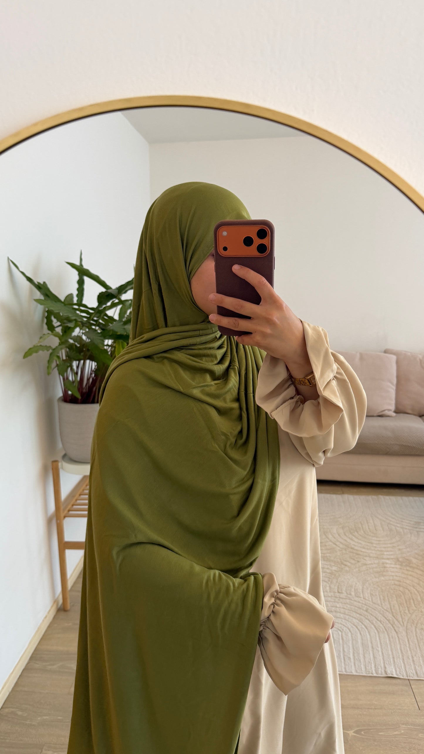 Hijab jersey bambou