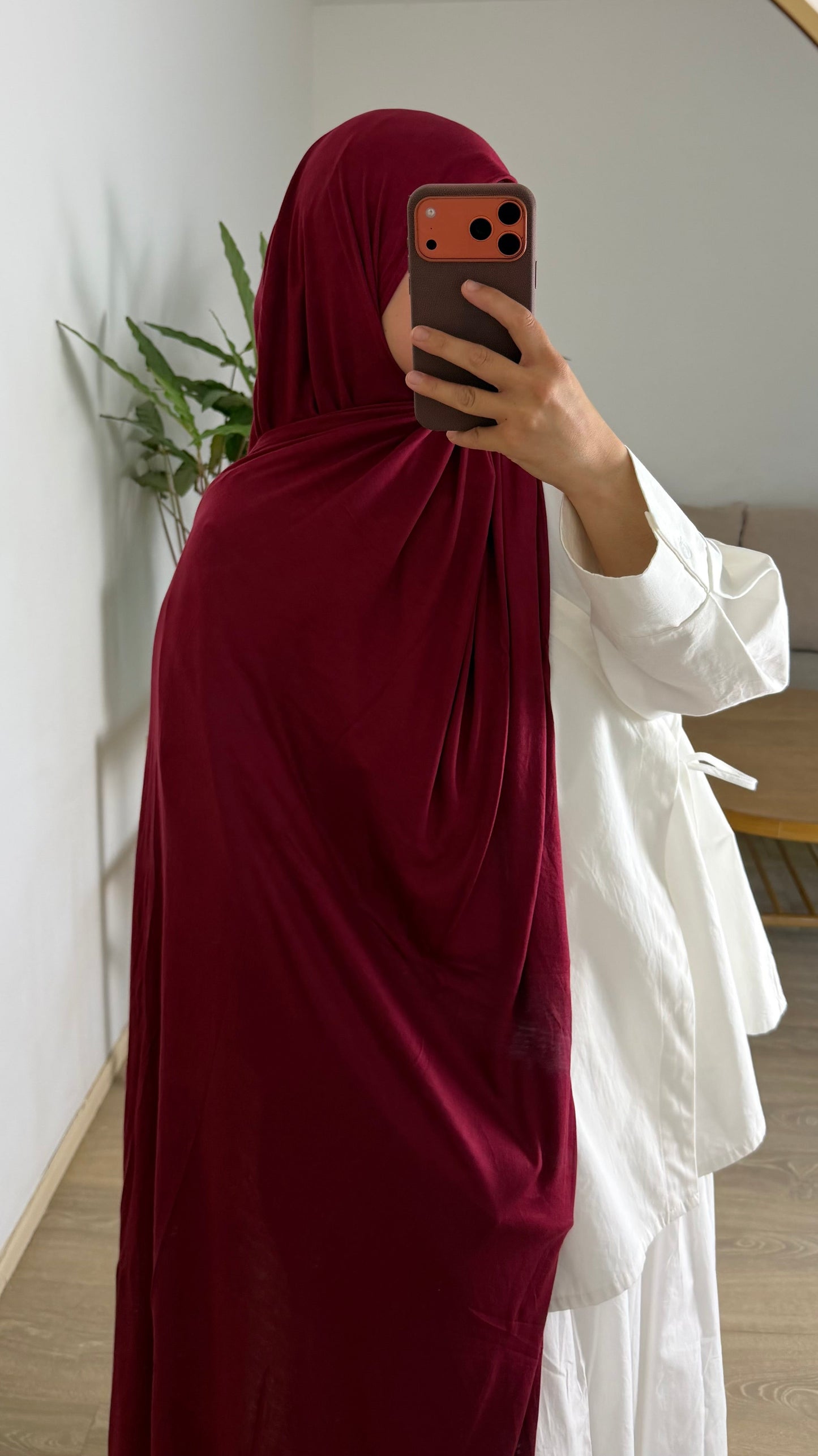 Hijab jersey bambou