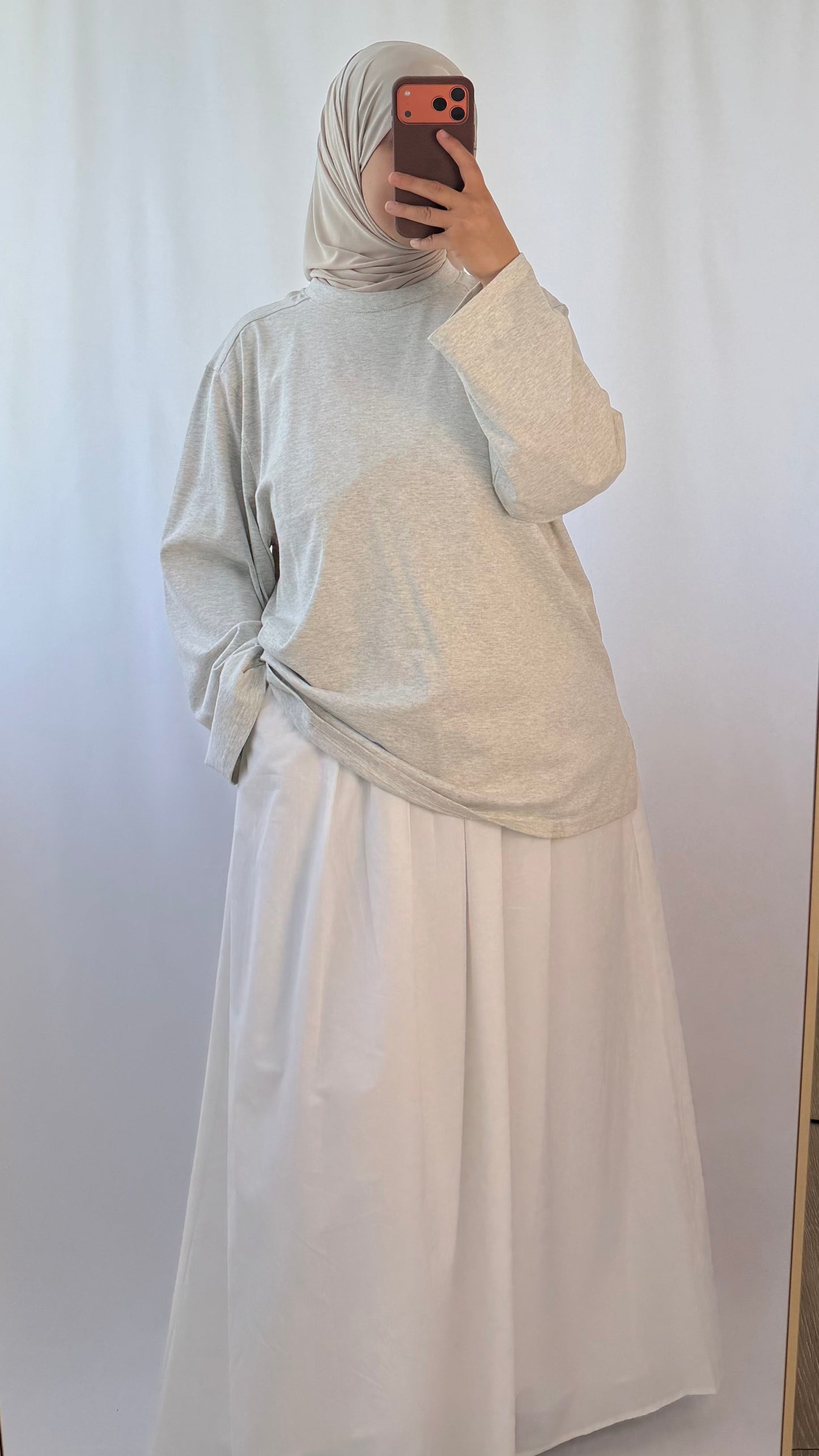 Jupe tencel trapèze