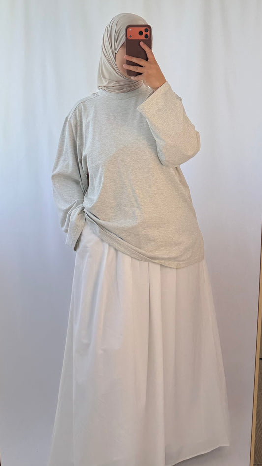 Jupe tencel trapèze