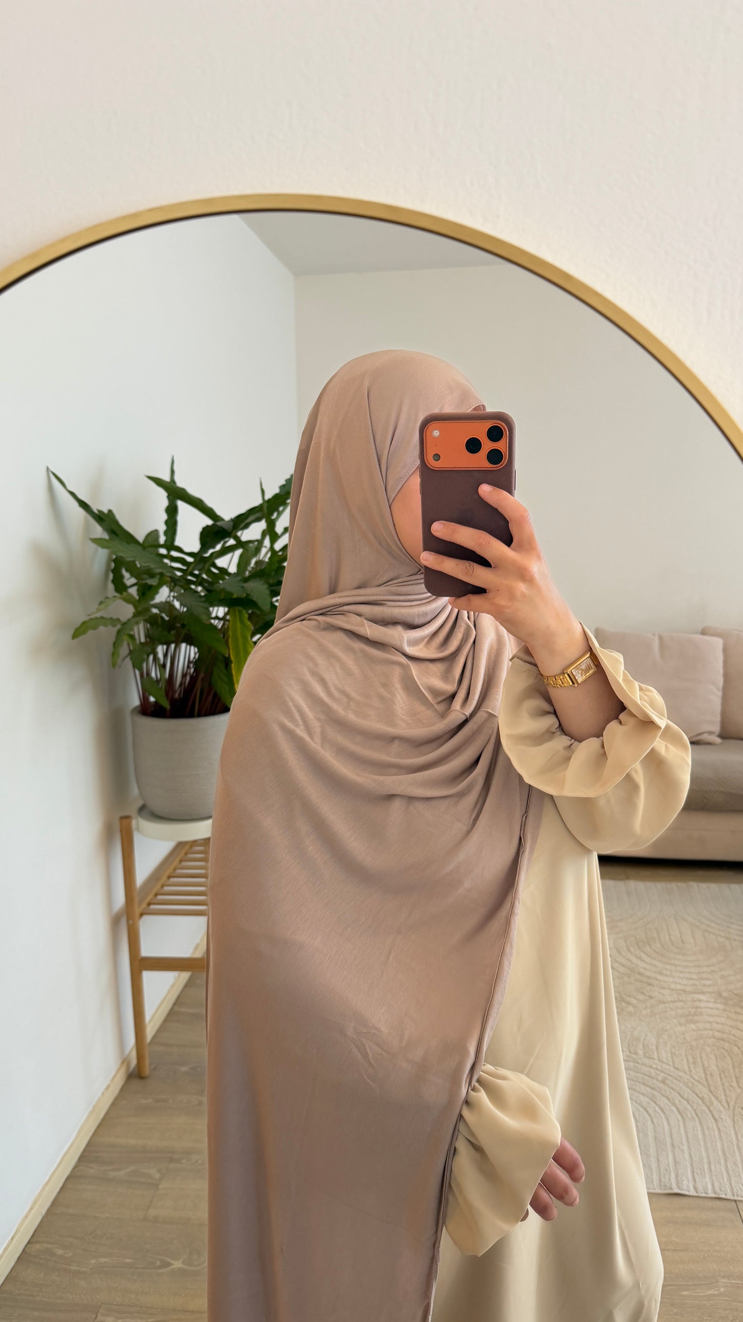 Hijab jersey bambou