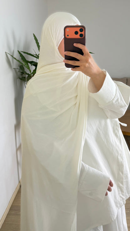 Hijab jersey bambou