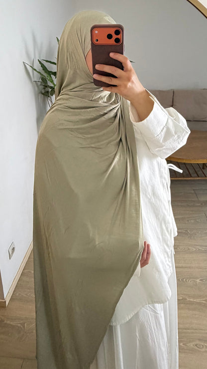 Hijab jersey bambou