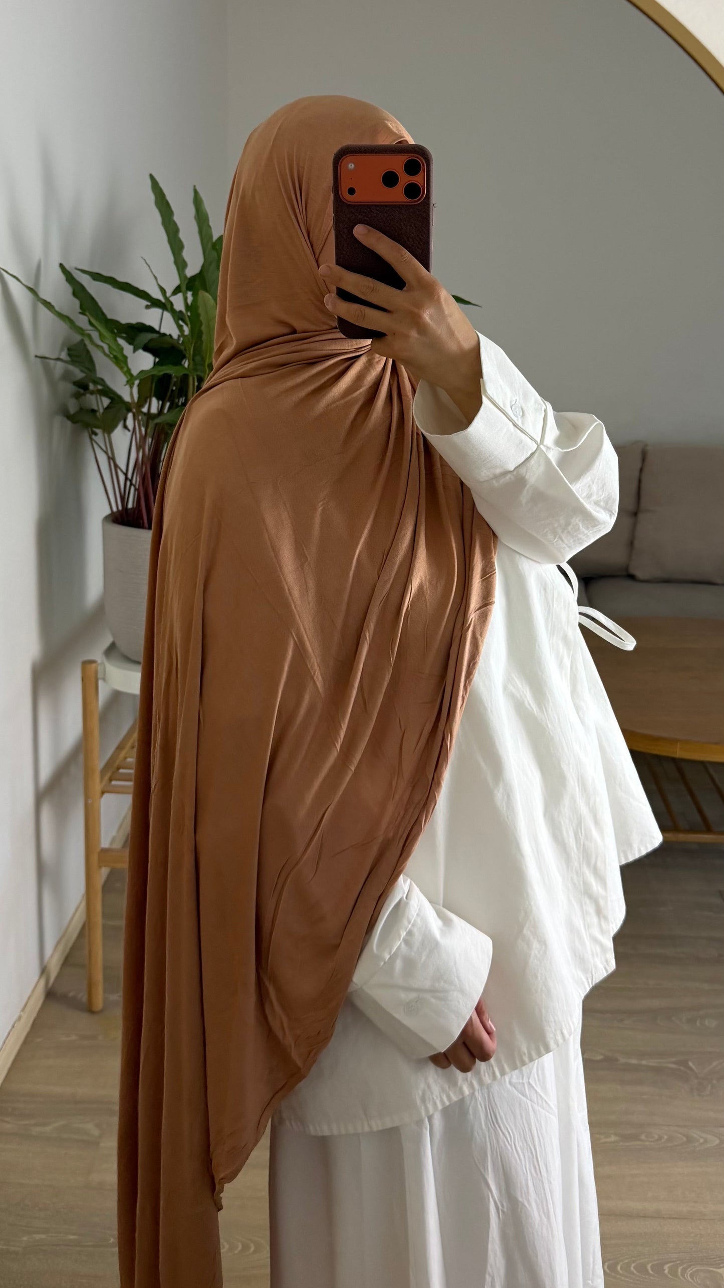 Hijab jersey bambou