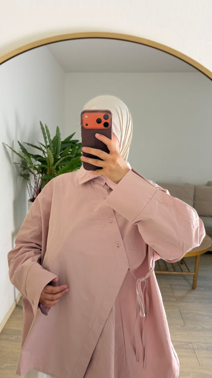 Chemise croisée premium