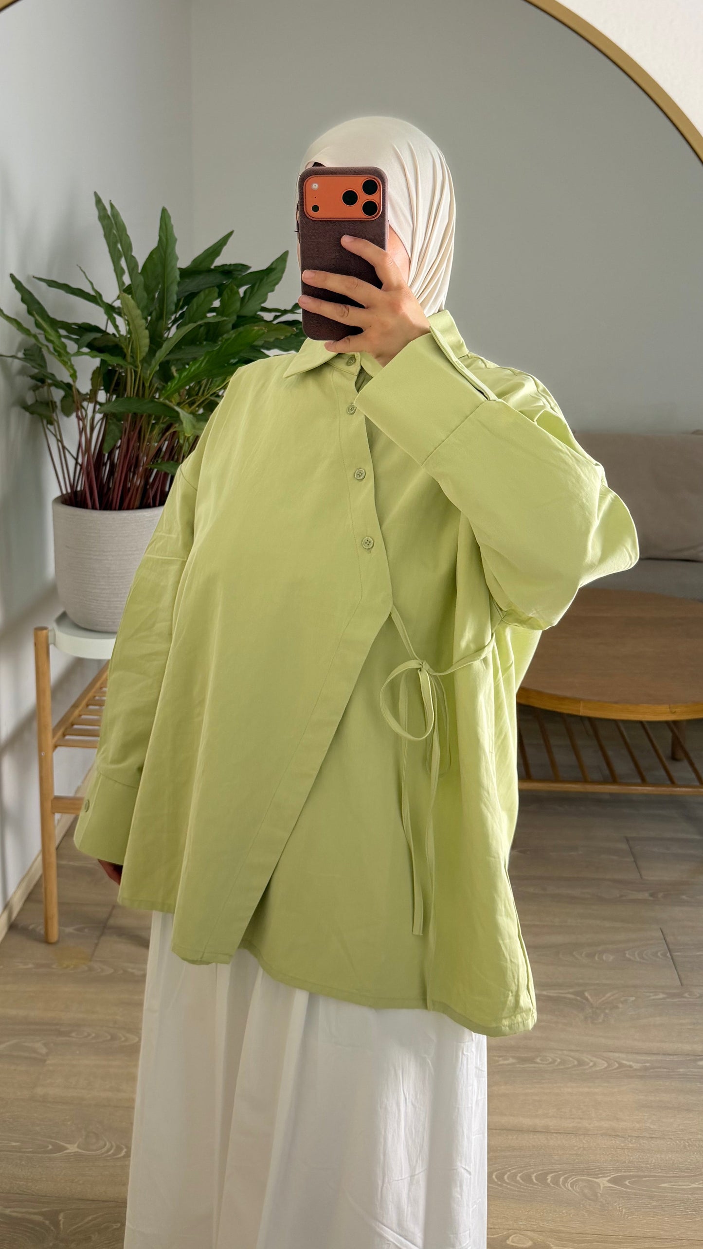Chemise croisée premium