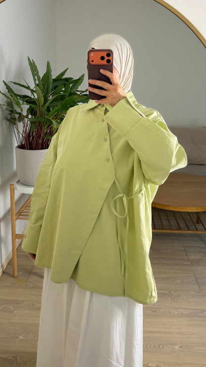 Chemise croisée premium