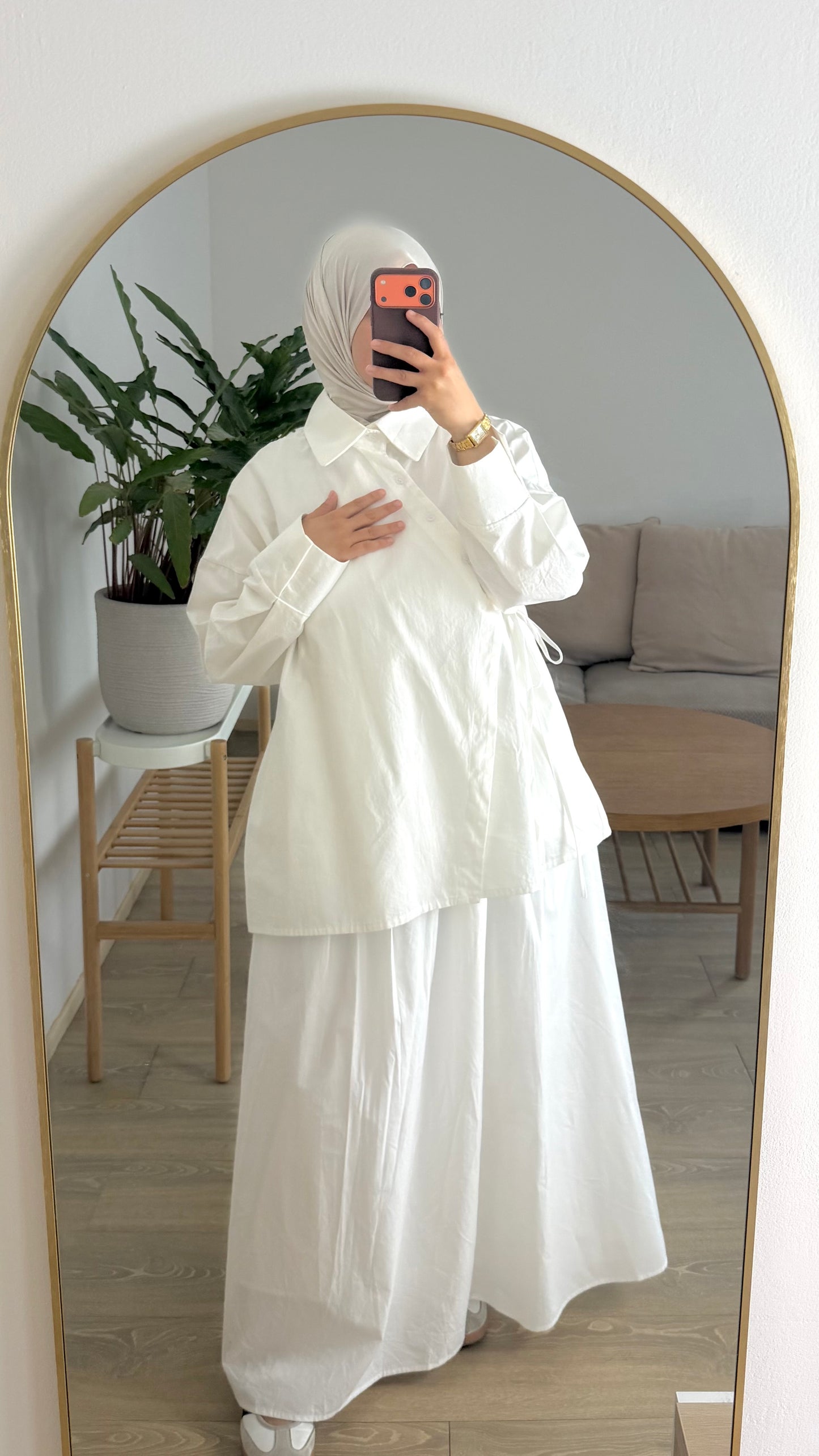 Chemise croisée premium