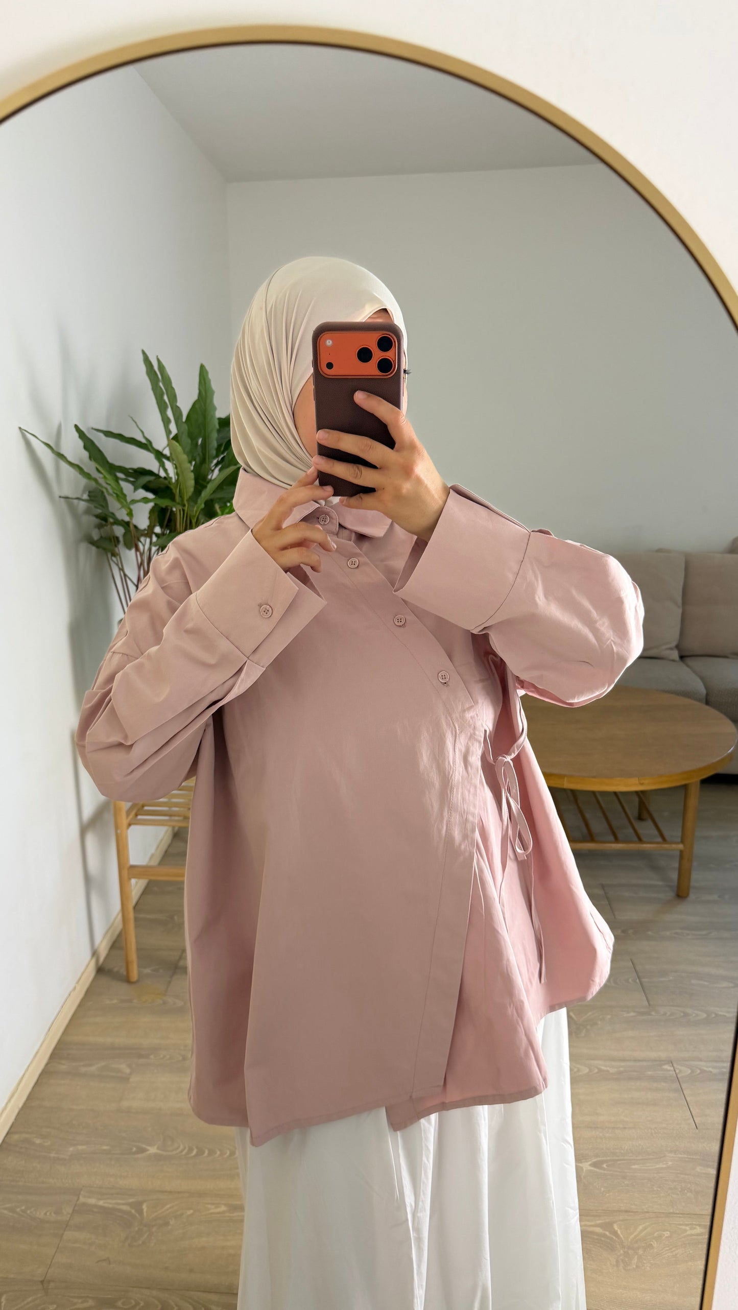 Chemise croisée premium
