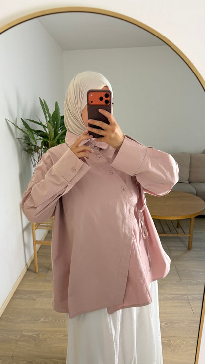 Chemise croisée premium