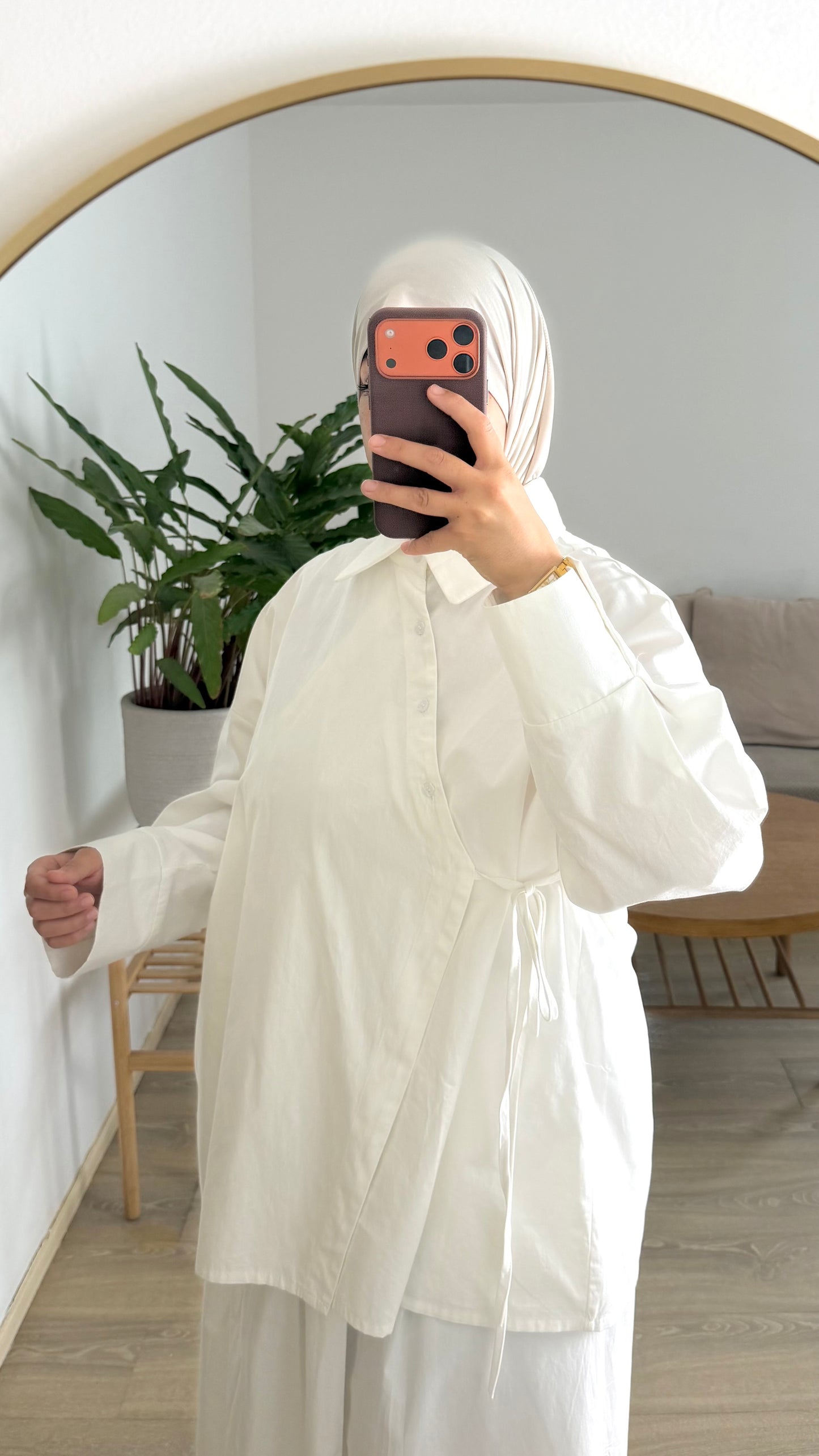 Chemise croisée premium