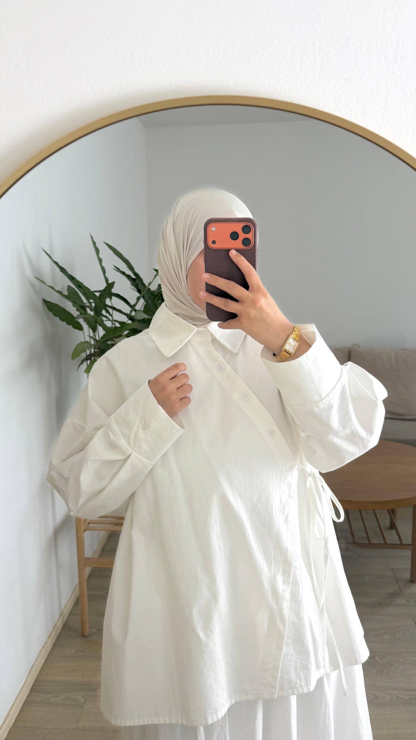 Chemise croisée premium