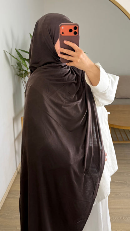 Hijab jersey bambou