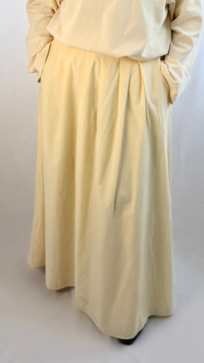 Jupe tencel trapèze