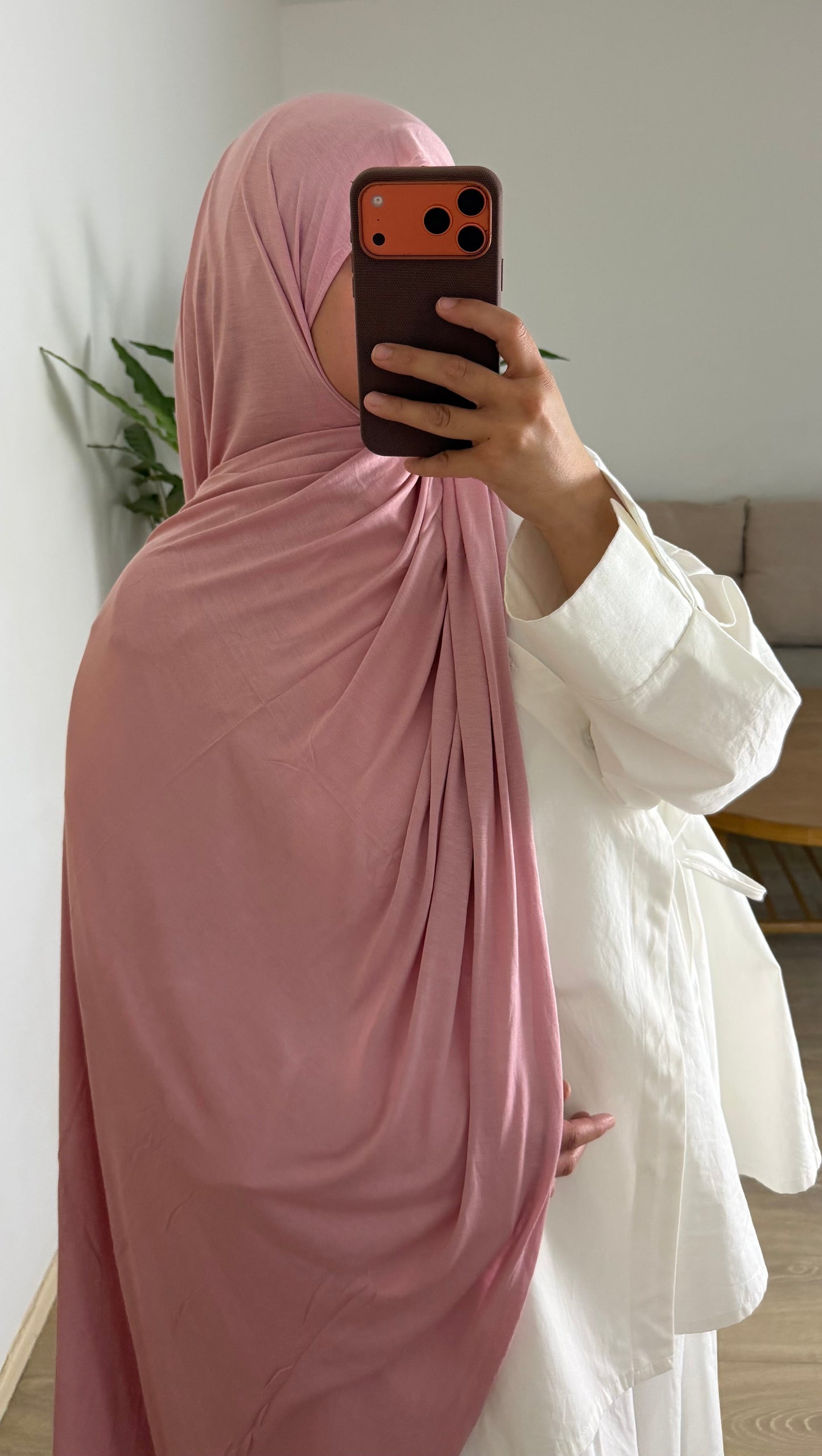 Hijab jersey bambou