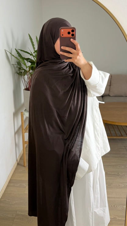 Hijab jersey bambou