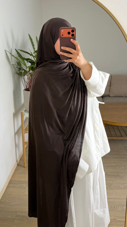 Hijab jersey bambou